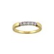 ANILLO DE ORO AMARILLO CON BRILLANTES RG01484Y - Envío Gratuito