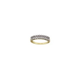 ANILLO ORO AMARILLO CON BRILLANTES W4HR17160YW - Envío Gratuito