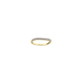 ANILLO DE ORO AMARILLO CON BRILLANTES W4TR18077Y - Envío Gratuito