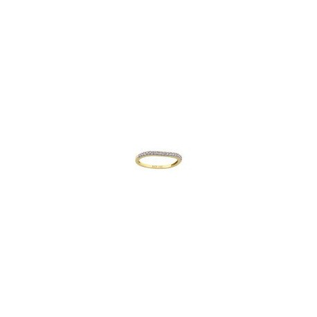 ANILLO DE ORO AMARILLO CON BRILLANTES W4TR18077Y - Envío Gratuito