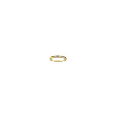 ANILLO DE ORO AMARILLO CON BRILLANTES WUFOQ6594Y - Envío Gratuito