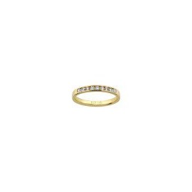 ANILLO DE ORO AMARILLO CON BRILLANTES WUFOQ134026Y - Envío Gratuito