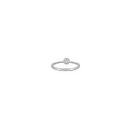 ANILLO SOLITARIO DE ORO BLANCO E09-CO2040R-17W