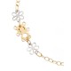 PULSERA PARA NIÑA EN ORO AMARILLO Y BLANCO PU06704 - Envío Gratuito