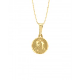 MEDALLA IMAGEN VIRGEN DE GUADALUPE BUSTO EN ORO  AMARILLO ME14-YRE0GB - Envío Gratuito