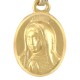 MEDALLA IMAGEN VIRGEN DE GUADALUPE BUSTO EN ORO AMARILLO ME14-YOV0GB - Envío Gratuito