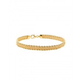 BRAZALETE DE ORO AMARILLO 40-1F-2F-CA - Envío Gratuito