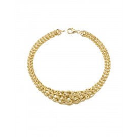 PULSERA DE ORO AMARILLO VENUS001-45 - Envío Gratuito