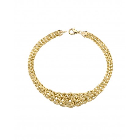 PULSERA DE ORO AMARILLO VENUS001-45 - Envío Gratuito