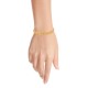 PULSERA DE ORO AMARILLO MIX0824-36 - Envío Gratuito