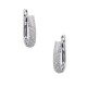 ARETES DE ORO BLANCO CON DIAMANTES 12445W-WD4WT - Envío Gratuito